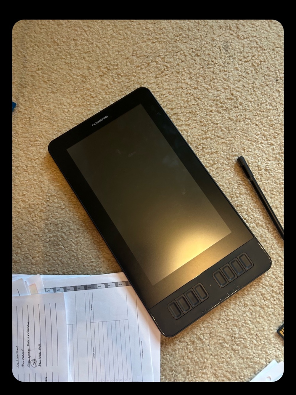 NEW GAOMON Drawing Tablet‎ with Stylus and Shortcut Keys
